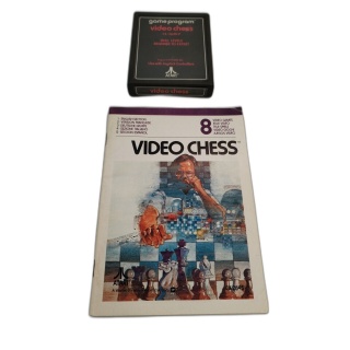 Video Chess - Atari 2600 - Jeu Échecs Rétro - Cartouche + Notice - Occ