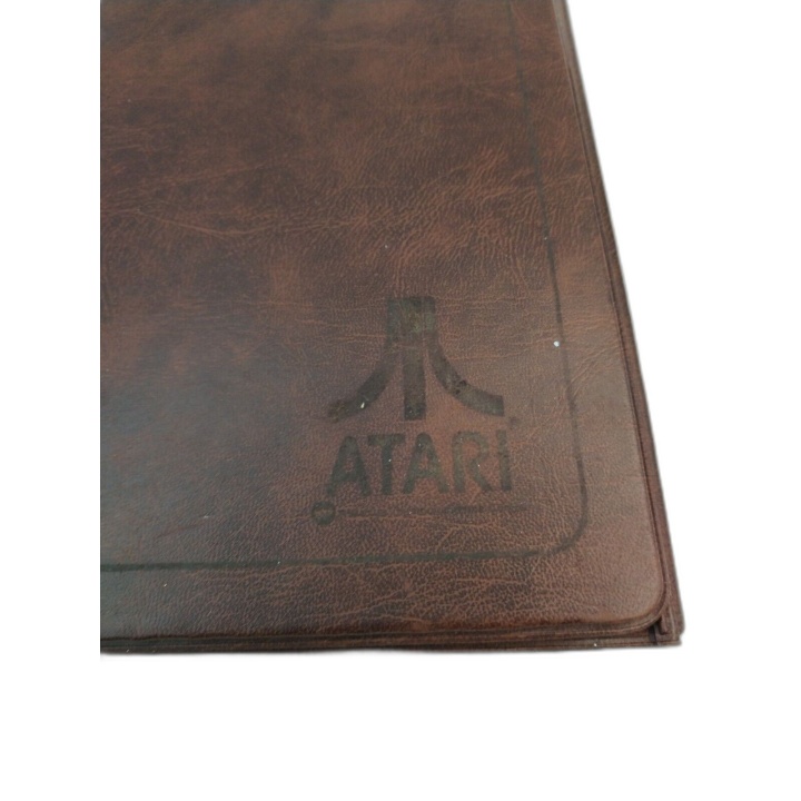 Atari - Classeur Binder Vintage Logo Atari - Collector Rétrogaming - O
