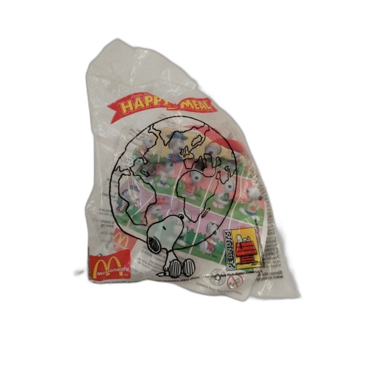 Snoopy Peanuts McDonald's Happy Meal - Jouet Collector Neuf Sous Blist