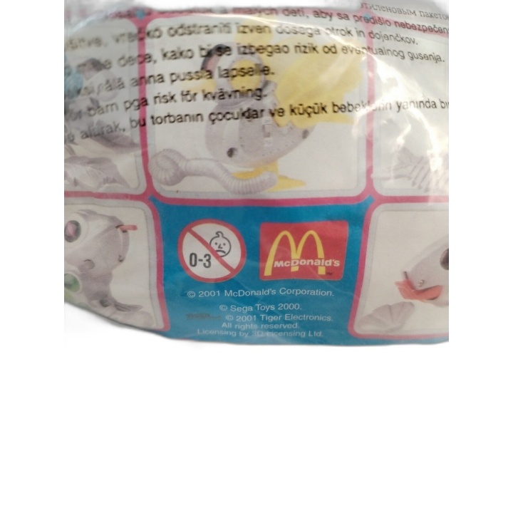 Robo Chi Chat McDonald's Happy Meal - Tiger Electronics Sega Toys 2000