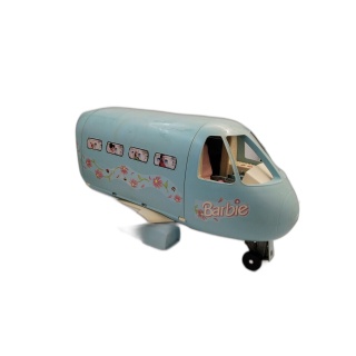 Avion Barbie Électronique Vintage Mattel ~70cm - Sons Fonctionnel - Oc