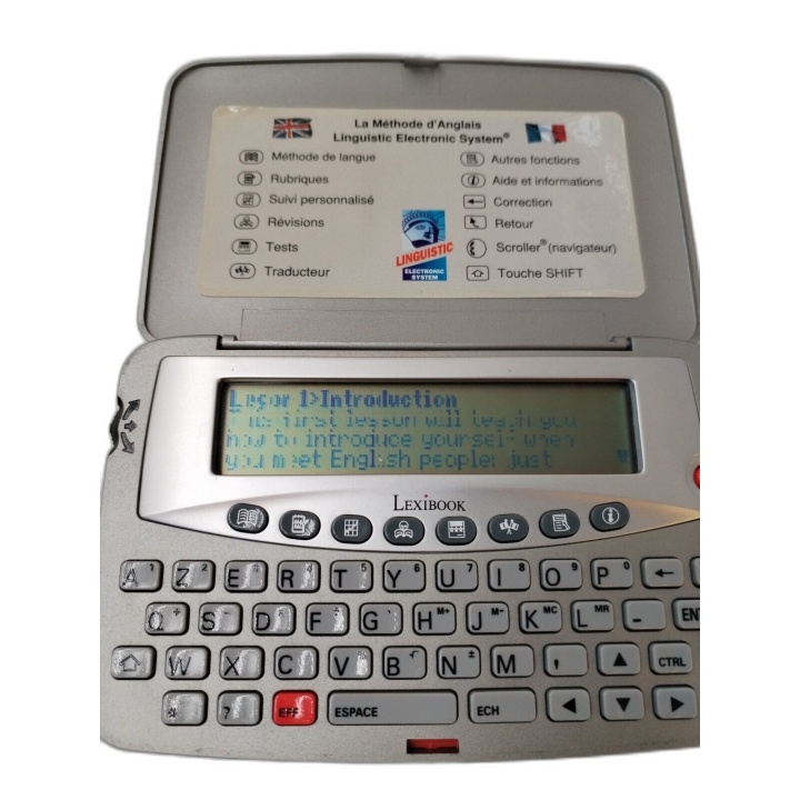 Lexibook LM600F Méthode Anglais Dictionnaire Électronique 2002 - Occas