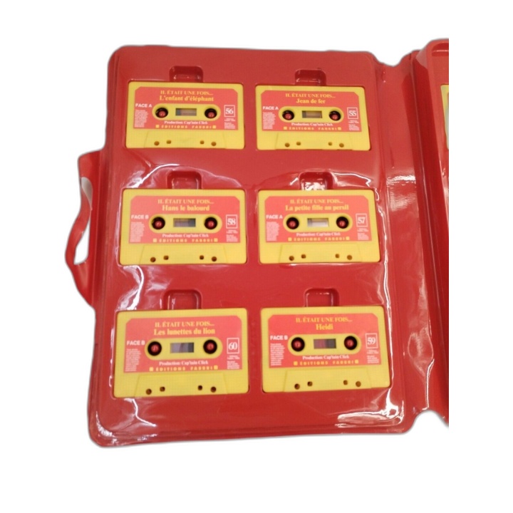 Valise Il Était Une Fois Éditions Fabbri - 11 Cassettes Audio Contes E