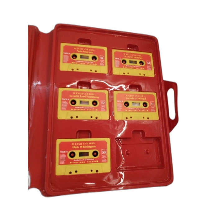 Valise Il Était Une Fois Éditions Fabbri - 11 Cassettes Audio Contes E