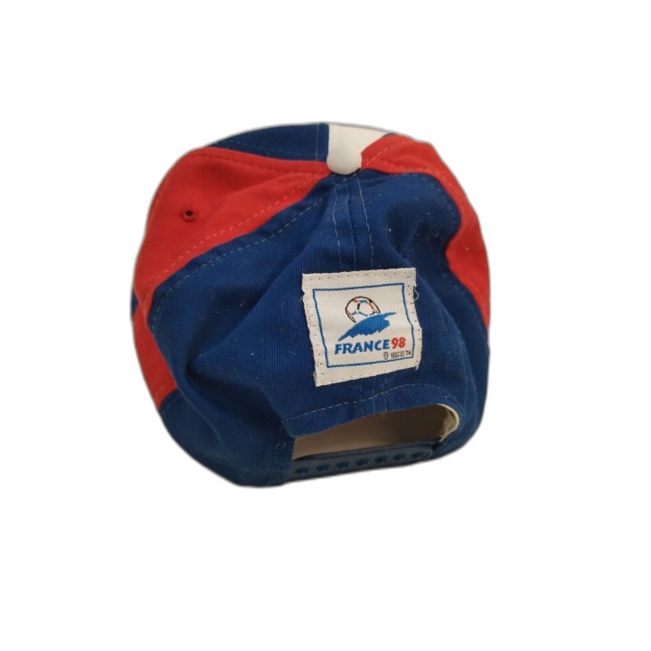 Casquette France 98 Footix Coupe du Monde Football - Vintage Collector