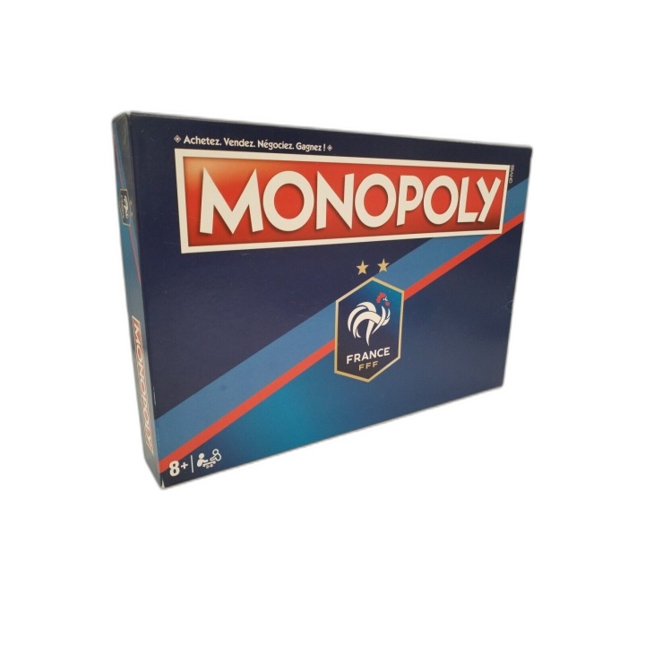 Monopoly Équipe de France FFF - Hasbro - Jeu de Société 2-6 Joueurs -