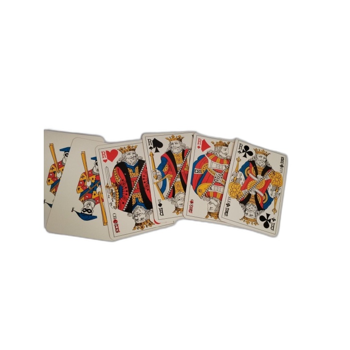 Coffret Jeux de Cartes Vintage - 2 Jeux de Cartes Jetons Dés - Mallett