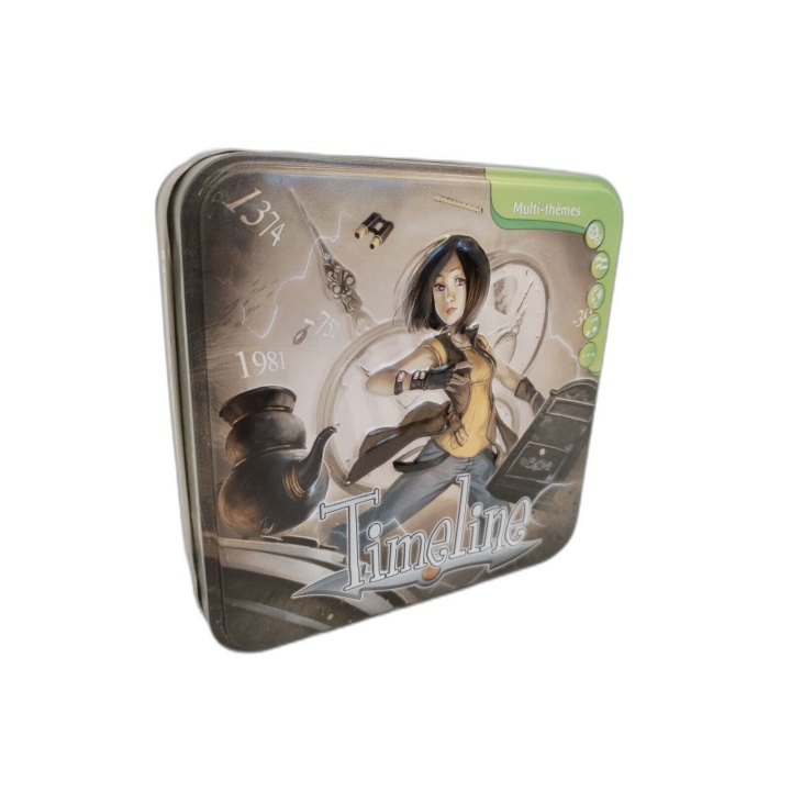 Timeline Multi-thèmes - Asmodee - Jeu de cartes Culture 2-8 Joueurs -