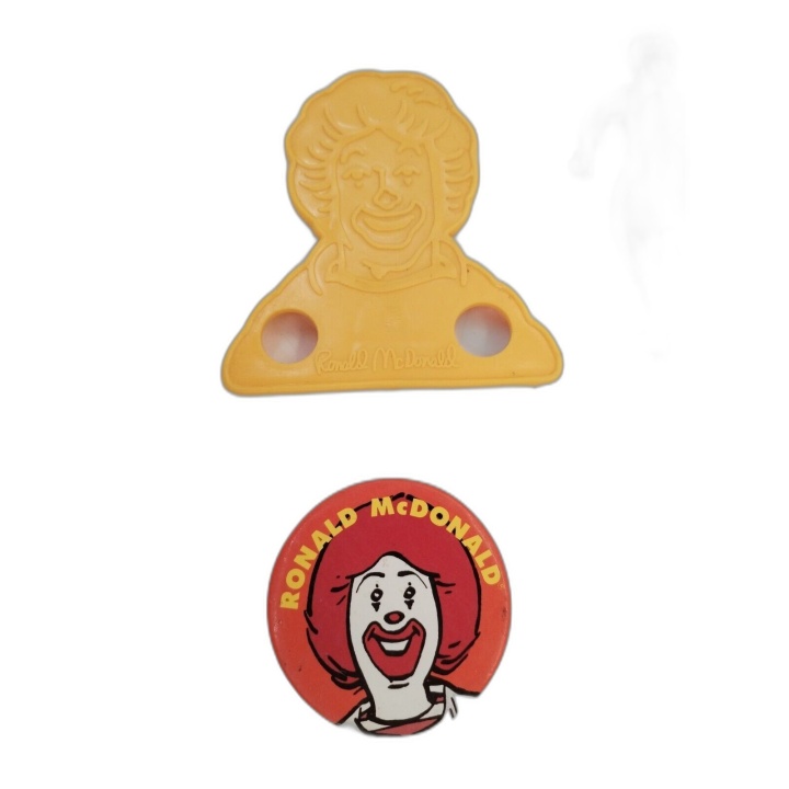 Lot 16 Jouets McDonald's Vintage Ronald McDonald - Figurines Voitures