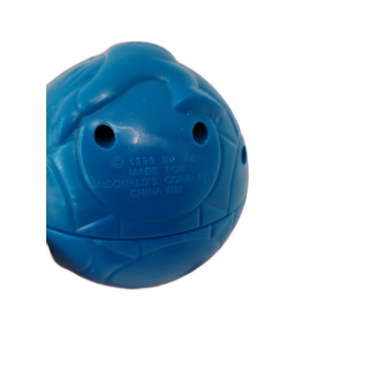 Footix Ballon Bleu McDonald's Happy Meal 1998 - Jouet Vintage FFF Coup