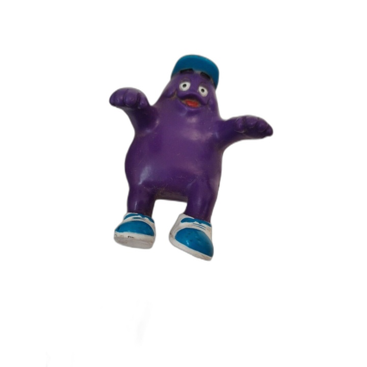 Lot 6 Figurines Grimace McDonald's Happy Meal Années 90 - Vintage Rare