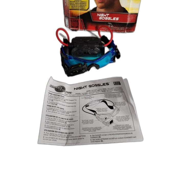 Spy Gear Night Goggles - Lunettes Vision Nocturne Secret Agent - Élect
