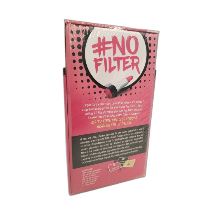 #No Filter - Jeu de Société Adultes 18+ - Questions Confidences & Révé