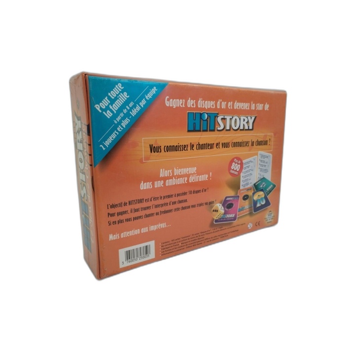 HitStory Le Jeu des Chansons - BD2 - Jeu Musical Ambiance - 4 Joueurs+