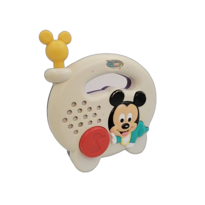 Disney Baby Mickey Mouse - Radio Musicale Jouet Éveil Bébé - Fonctionn