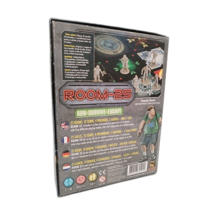 Room 25 - Matagot - Jeu de survie coopératif 2-6 joueurs - 12 ans - Oc
