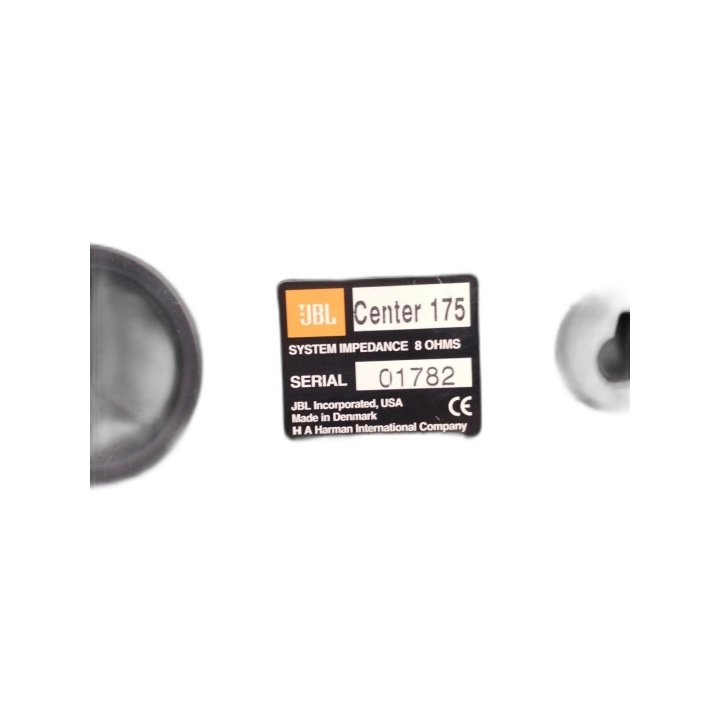 Enceinte Centrale JBL Centre 175 - 8 Ohms Harman - Home Cinéma Occasio