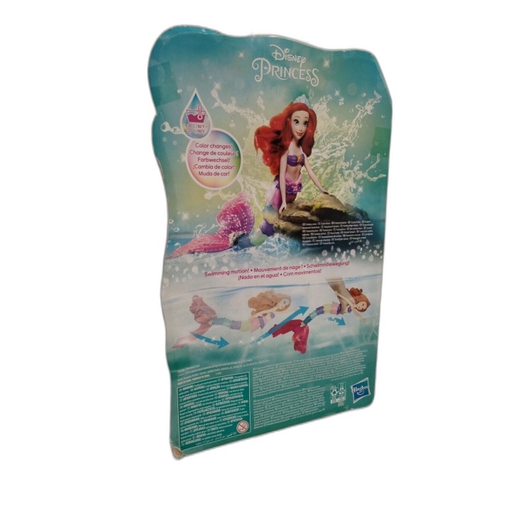 Disney Princess Ariel Arc-en-Ciel Hasbro - Poupée Sirène Changement Co