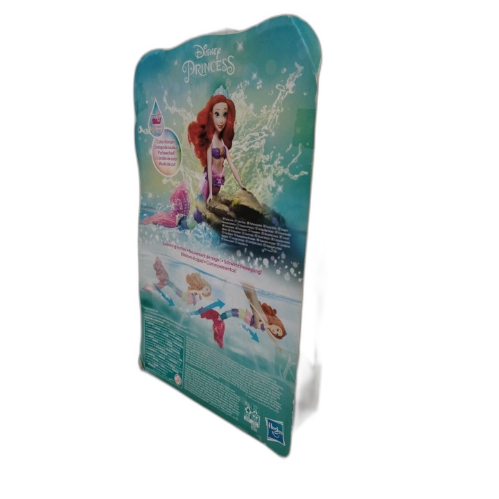 Disney Princess Ariel Arc-en-Ciel Hasbro - Poupée Sirène Changement Co
