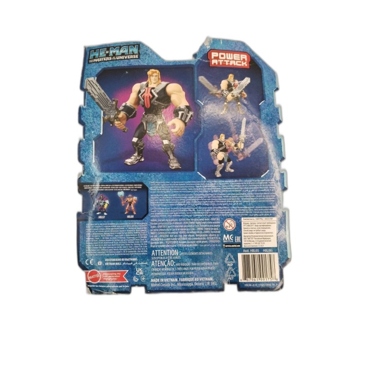 He-Man Power Attack - Masters of the Universe Mattel Netflix - Figurin