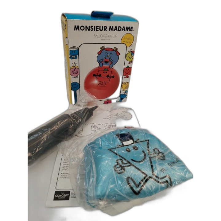 Monsieur Madame Ballon Sauteur M. Grognon 52cm - The Concept Factory -