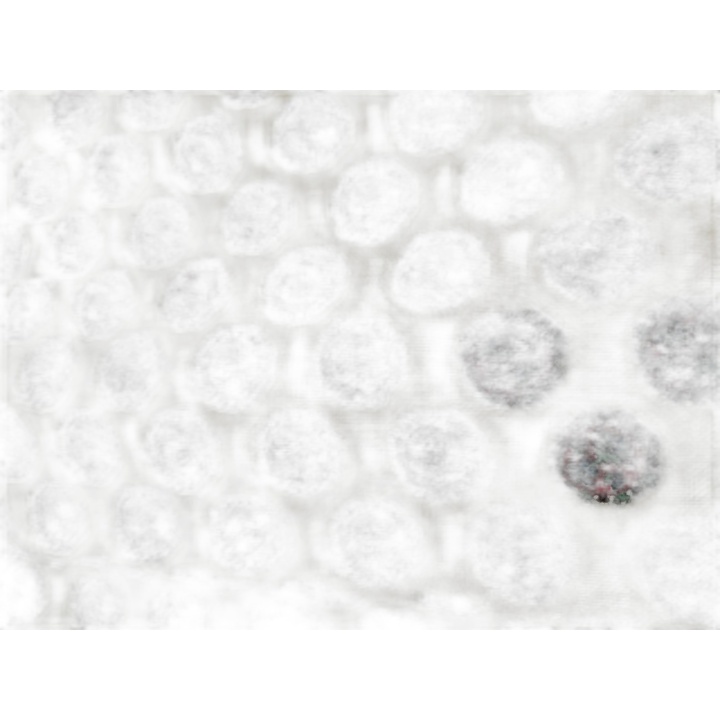 Tissu Provençal Jaune Motifs Médaillons Rouge - 114x130 cm - Grand Tei