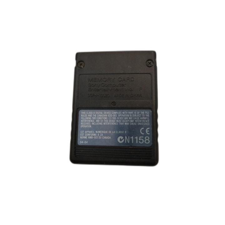 Sony Memory Card 8MB PlayStation 2 - Carte Mémoire Officielle PS2 Magi