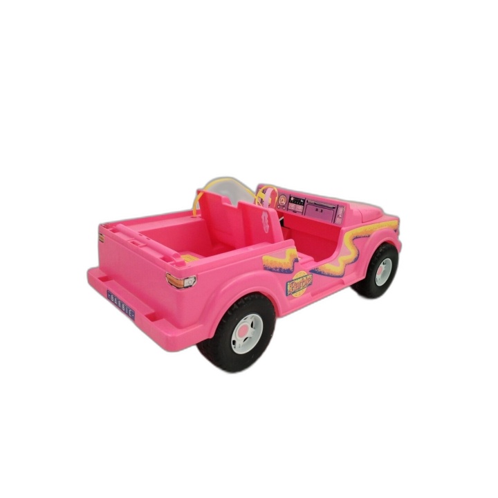 Barbie Pick-Up 4x4 Rose Mattel - Véhicule Vintage Années 90 pour Poupé