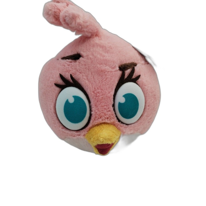 Peluche Angry Birds Rose Stella - Personnage Officiel - Neuve avec Éti