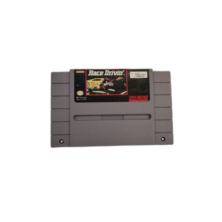 Race Drivin' - Super Nintendo SNES - Jeu Course 3D Simulation - Cartou