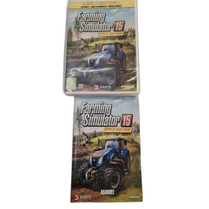Farming Simulator 15 Gold Edition - PC DVD - Jeu Simulation Agricole -
