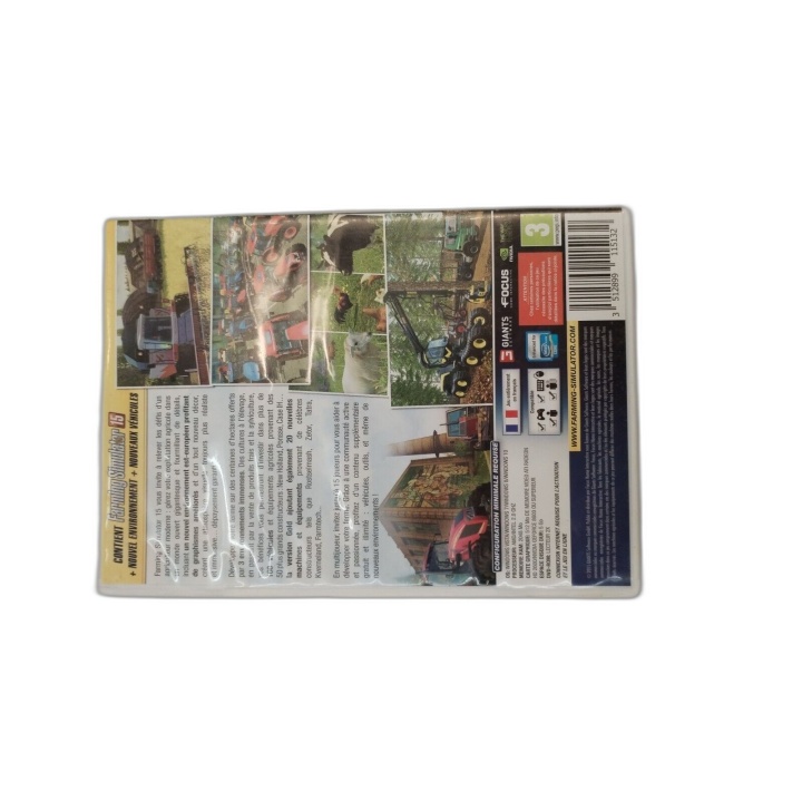 Farming Simulator 15 Gold Edition - PC DVD - Jeu Simulation Agricole -