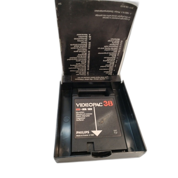 Philips Videopac 38 - Munchkin / Glouton et Voraces - Cartouche Consol
