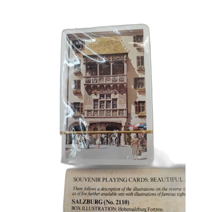 Jeu de Cartes Souvenir Beautiful Austria Piatnik Wien 1981 - 2 Jeux Co