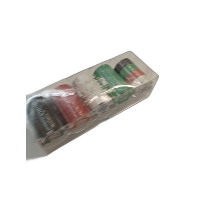 Wikid Poker Set 100 Jetons Chips N Re-Loader - Boîtier Rangement Voyag