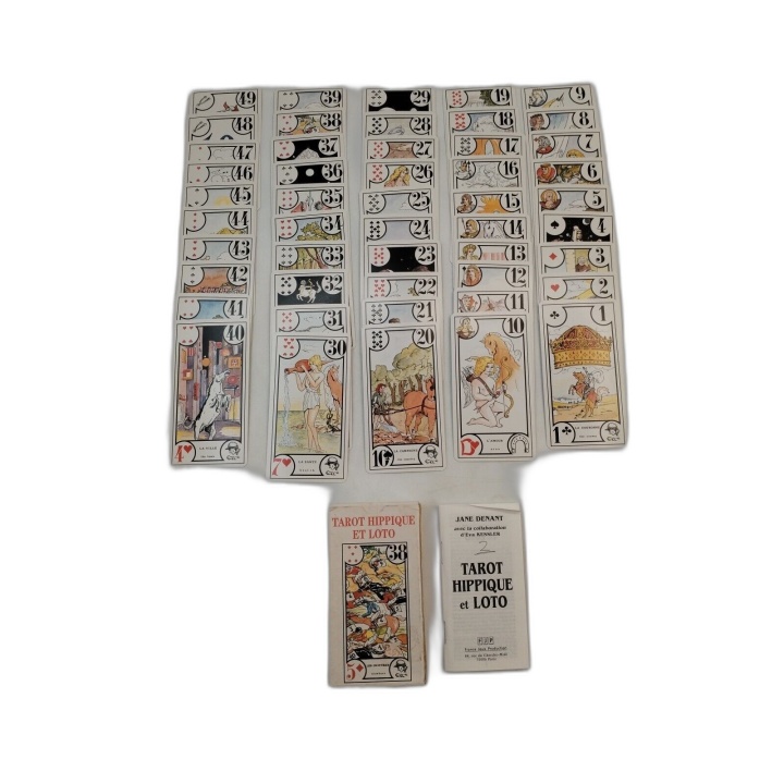 Tarot Hippique et Loto - Jane Denant / Eva Kessler - France Jeux Produ