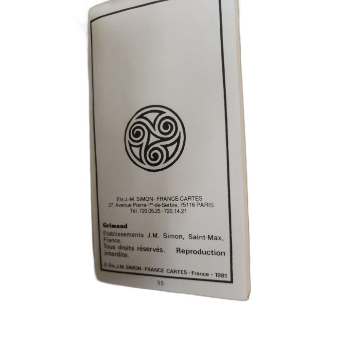 Le Grand Oracle Celtique d'Alan Borvo - Grimaud 1981 - Tarot Celtique 