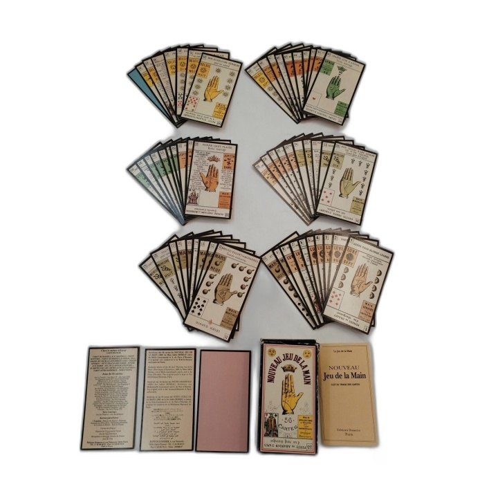 Nouveau Jeu de la Main 56 Cartes - Cartomancie Chiroscopie - Éditions 