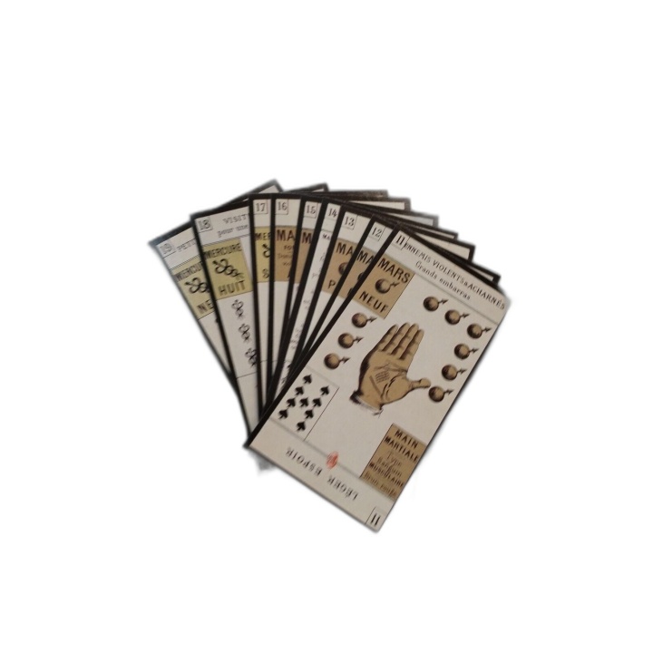 Nouveau Jeu de la Main 56 Cartes - Cartomancie Chiroscopie - Éditions 