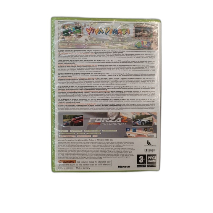 Viva Piñata + Forza Motorsport 2 - Xbox 360 - Bundle 2 Jeux - Neuf Sou
