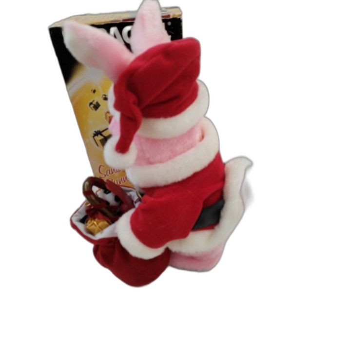 Duracell Santa Bunny Figurine Peluche Électronique Articulée Noël - Bo