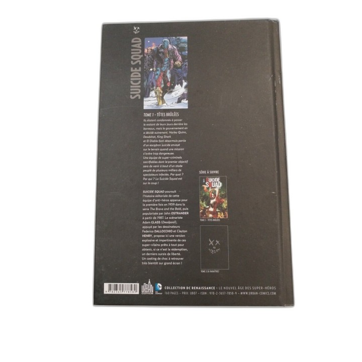 Suicide Squad Tome 1 Têtes Brûlées - BD DC Comics Urban Comics - Adam