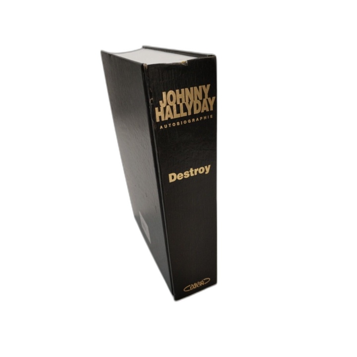 Johnny Hallyday Destroy - Autobiographie Livre Michel Lafon - Édition