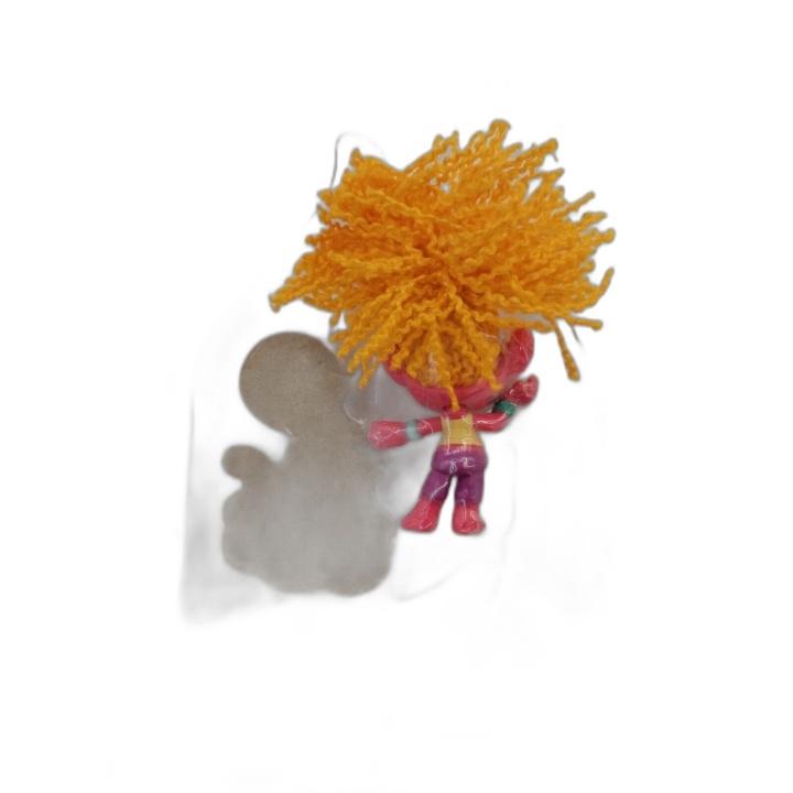 Figurine Troll Poppy Cheveux Orange - DreamWorks Trolls - Neuf Sans Bo