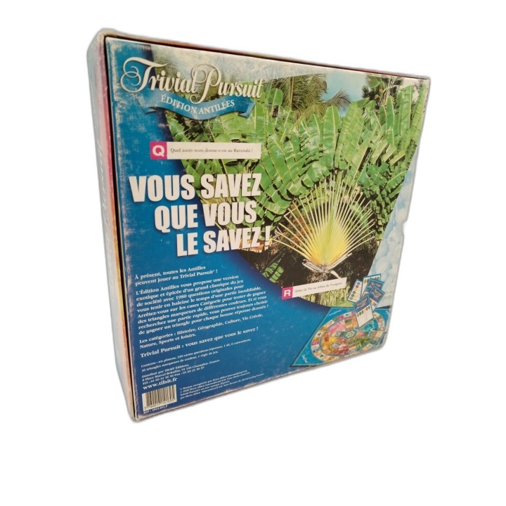 Trivial Pursuit Édition Antilles - Jeu de Culture Générale - 2 Joueurs