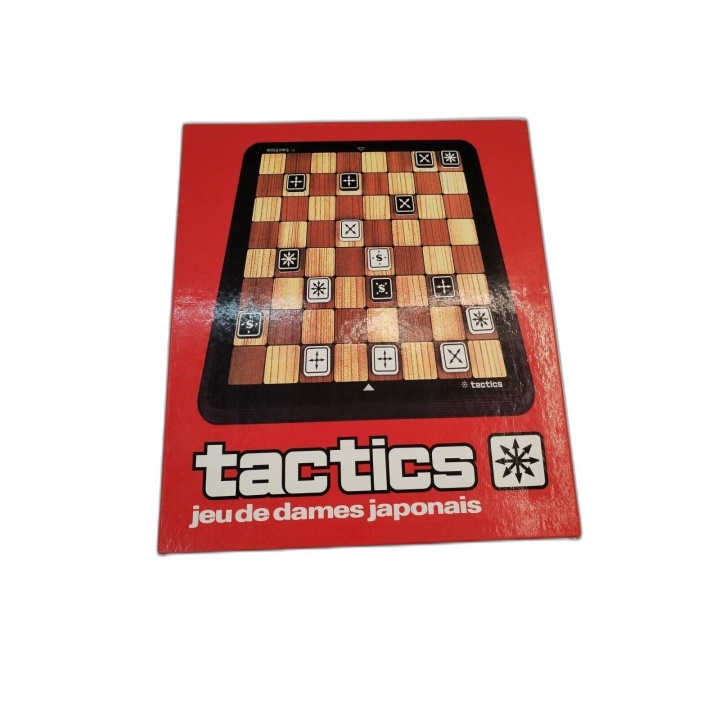 Tactics Jeu de Dames Japonais - Vullierme - Jeu Stratégie 2 Joueurs - 