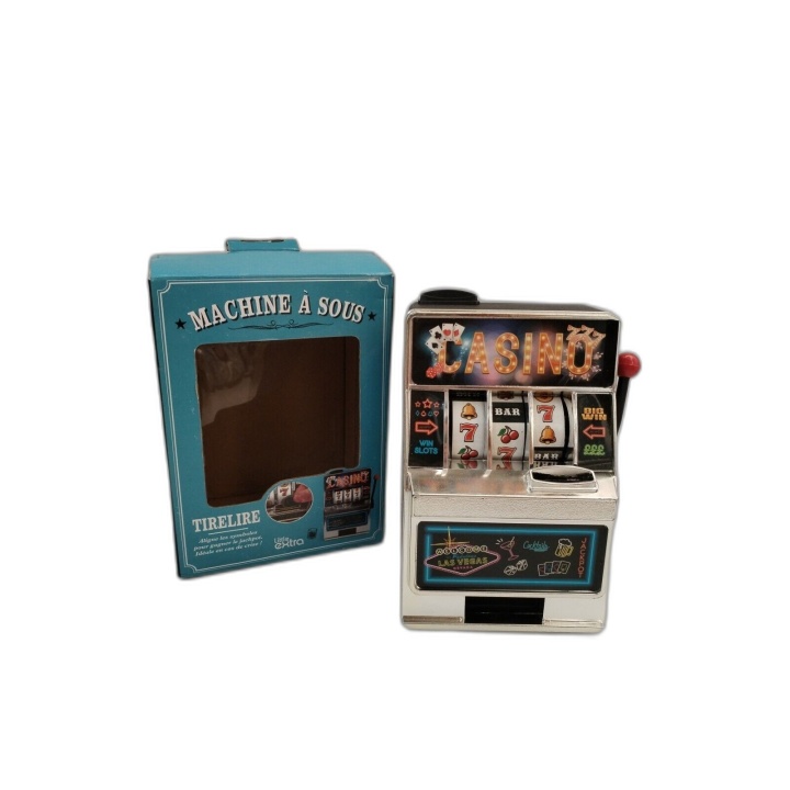 Tirelire Machine à Sous Casino Las Vegas - Little Extra - Avec Rouleau