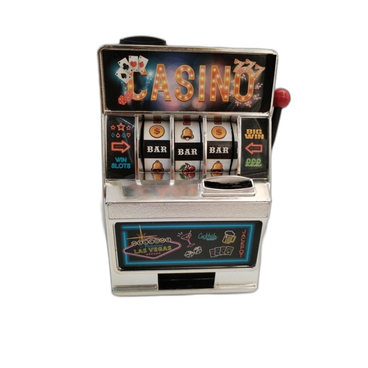 Tirelire Machine à Sous Casino Las Vegas - Little Extra - Avec Rouleau
