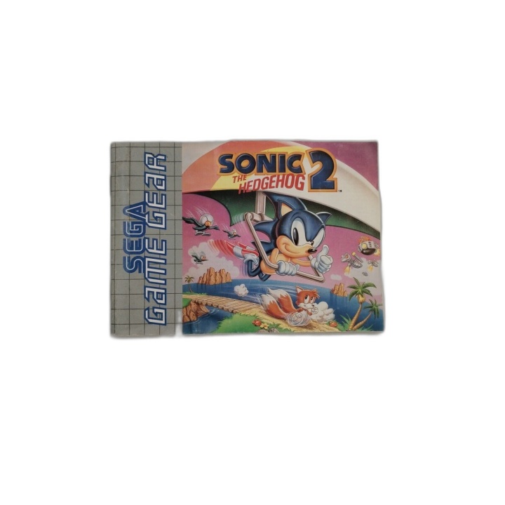 Sonic The Hedgehog 2 - Sega Game Gear - Notice Manuel Original - Occas