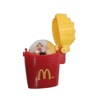 McDonald's Happy Meal 1996 - Cornet Frites Mécanique Dansant Figurine